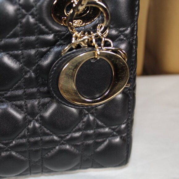 Christian Dior Lambskin Cannage Small my ABC Lady Dior - Picture 13 of 14